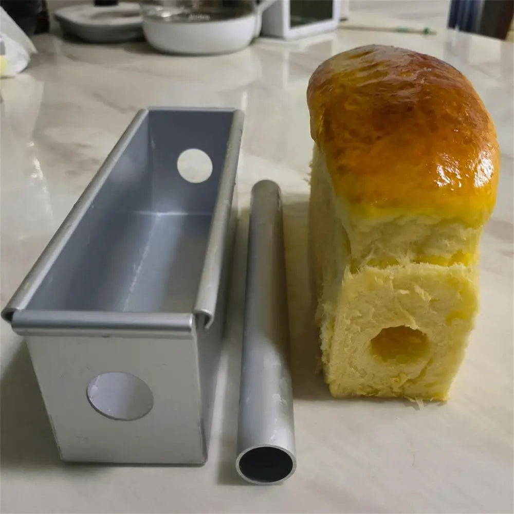 Moule à cake avec insert tubulaire – Aluminium rond pour cœur surprise