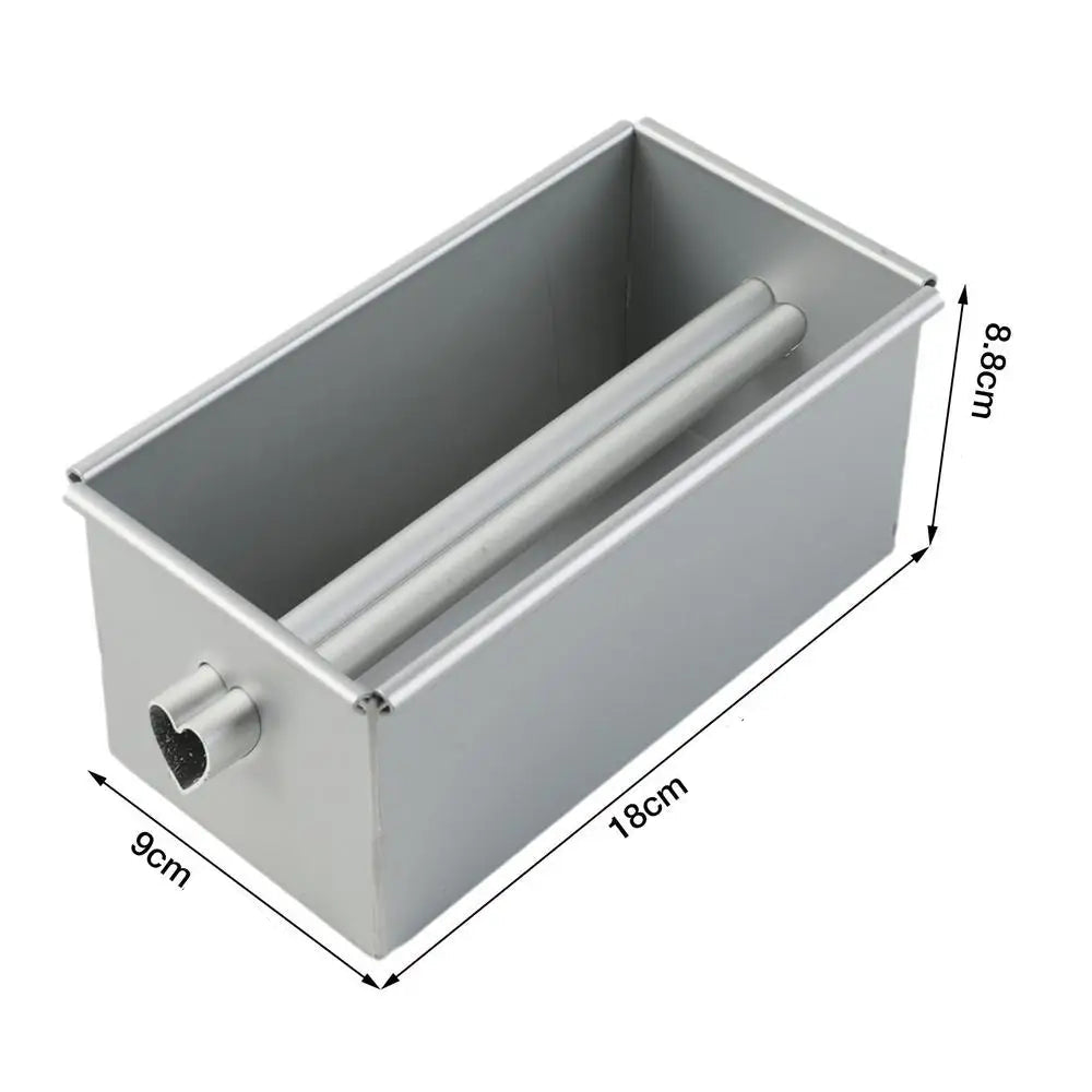 Moule à cake avec insert cœur – Grand format 18 cm en aluminium rigide