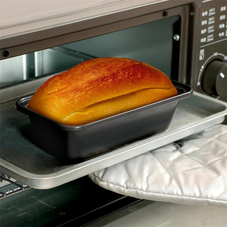 Moule à cake 20 cm en acier antiadhésif – Cuisson facile et résultat moelleux