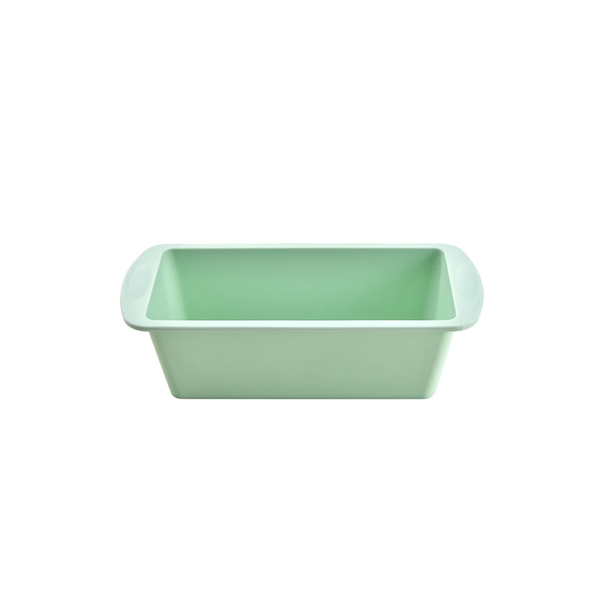 Moule à cake silicone vert – Format compact, souple et résistant