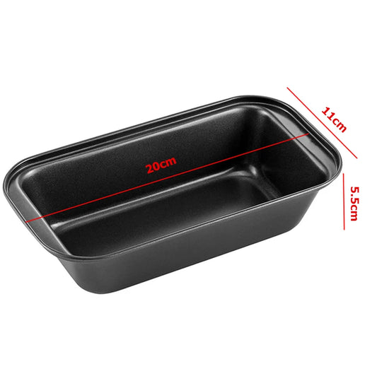 Moule à cake 20 cm en acier antiadhésif – Cuisson facile et résultat moelleux