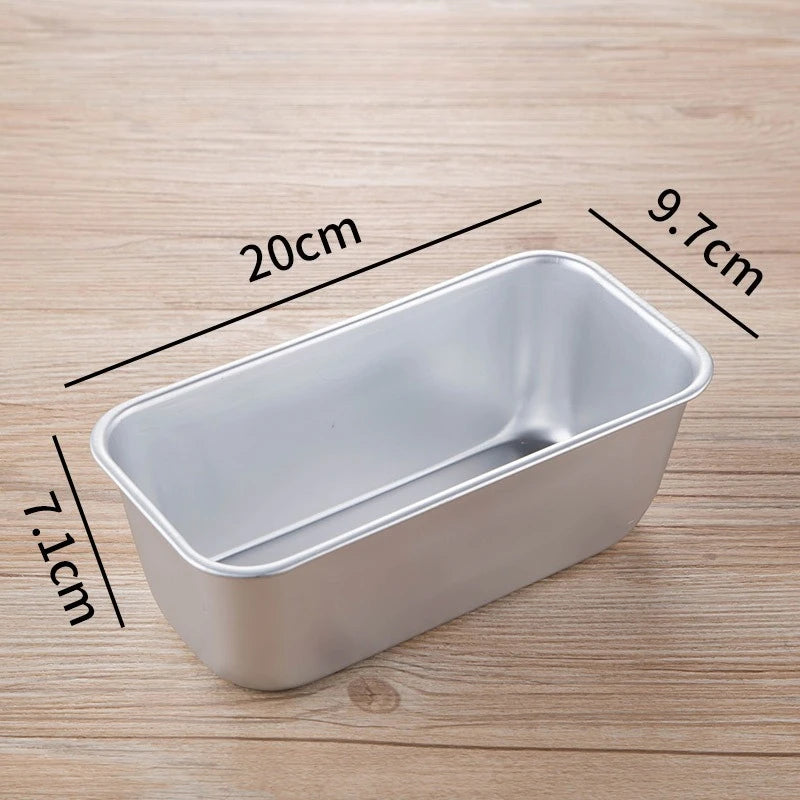Moule à cake 20 cm en aluminium – Format compact, cuisson rapide